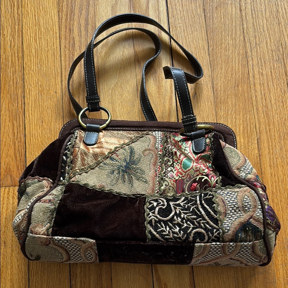 Marlo Patchwork Purse